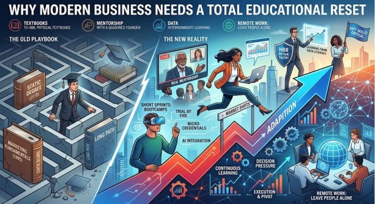 why modern business needs a total educational reset