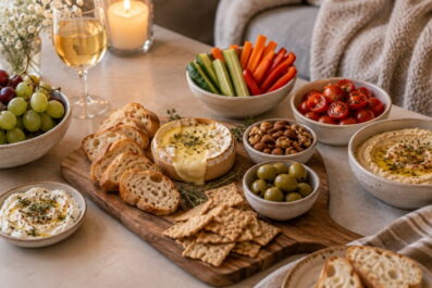 A Few Good Snacks for an Evening at Home